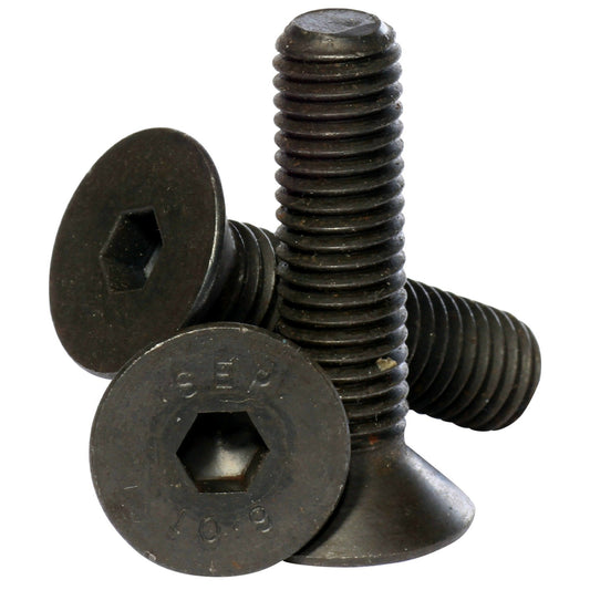 CSK Allen M6 x 10mm, Length. 10mm Allen Socket Countersunk Screws