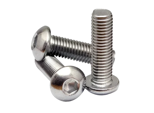 SS Button Allen M3 x 12mm, Stainless Steel (SS202) Allen Socket Button Screws